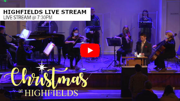 Highfields Livestream 19:30 Christmas